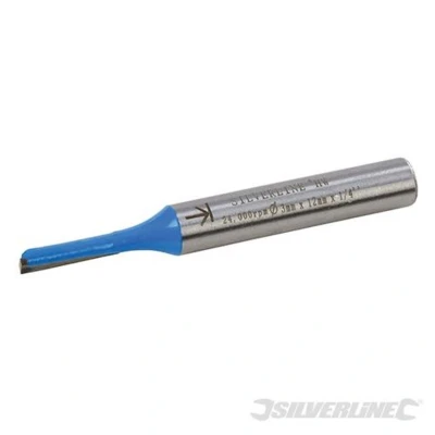Image of Silverline 1/4&quot; Straight Metric Cutter 3 x 12mm