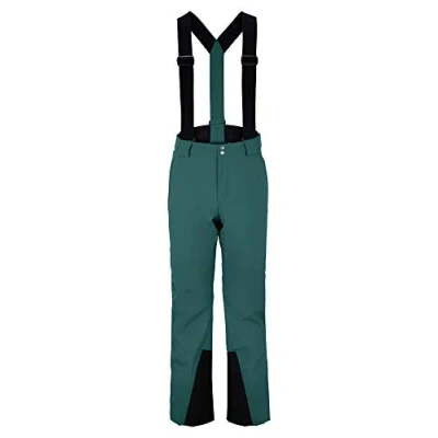 Image of Ziener Taga Men&#039;s Ski/Snowboard Trousers Breathable Waterproof, Mens, 204206, Spruce Green, 54 (EU)