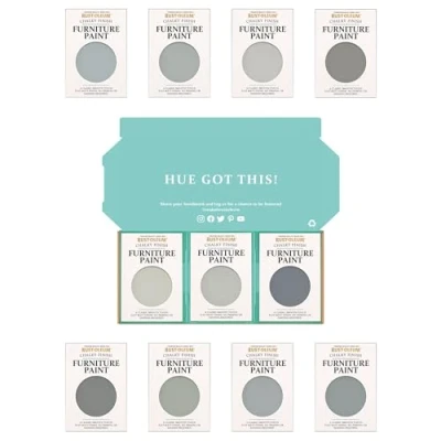 Image of Rust Oleum Furniture Paint in Chalky Finish Dusky Greys Tester Box