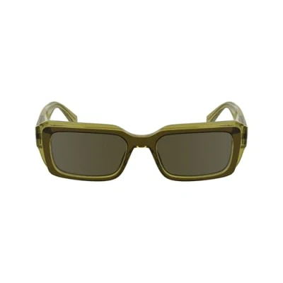 Image of Sunglasses Calvin klein Ckj24620s col. 309 Unisex Squadrata Verde