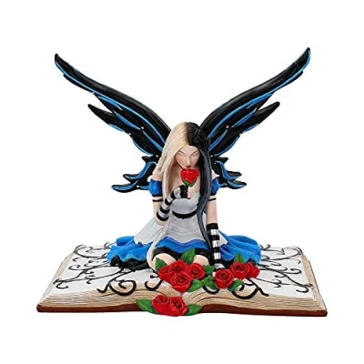 Image of Nemesis Now B3316J7 Alice 19cm Figurine, Resin, Blue, One Size
