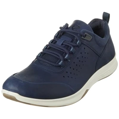 Image of ECCO Men&#039;s Exceed Shoe, Blue, 9 UK