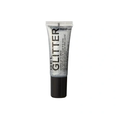Image of Gel Glitter Silver. Sparkling for your face &amp; body with fine nib applicator