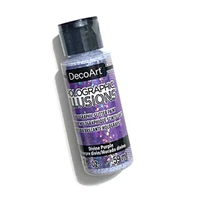 Image of Deco Art Holographic Illusion DIV.Purple, Divine Purple, One Size
