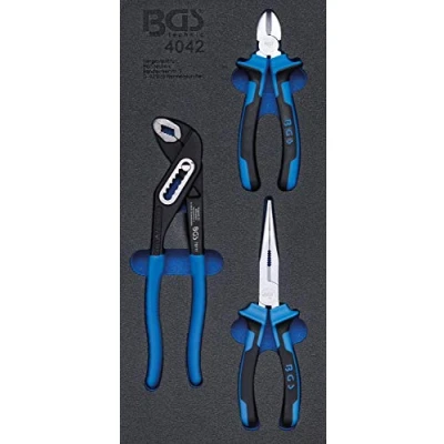 Image of BGS 4042 Tool Tray 1/3: Pliers Set 3 pcs.