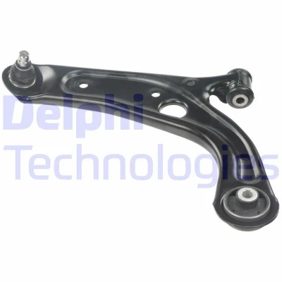 Image of 51849602, 51928536, 51957401, 52013960 Suspension Arm DELPHI TC3255 with ball joint Trailing Sheet Steel FIAT: Panda III Hatchback