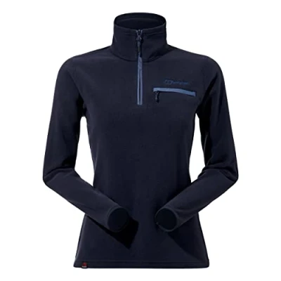 Image of Berghaus Women&#039;s Prism 2.0 Micro Half Zip Fleece, Added Warmth, Flattering Style, Durable, Night Sky, 14