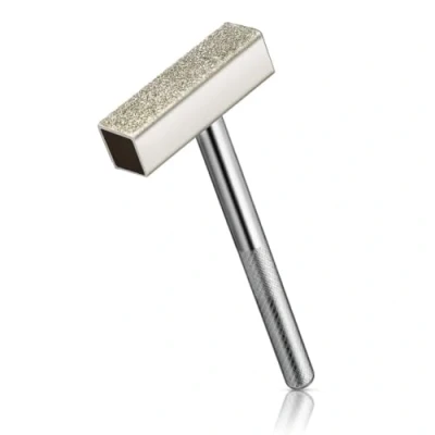 Image of Diamond Grinding Wheel Dresser Dressing Bench Grinder Stone Dressers Correct Tool with Knurled Handle for Truing &amp; Deburring