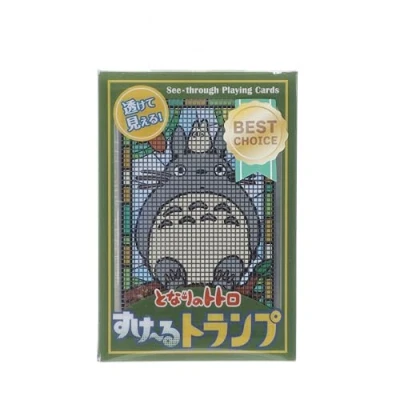Image of ENSKY Transparent My Neighbor Totoro Card Deck