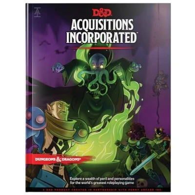 Image of Wizards of the Coast Dungeons &amp; Dragons Acquisitions Incorporated Hc (D&amp;d Campaign Accessory Hardcover Book)