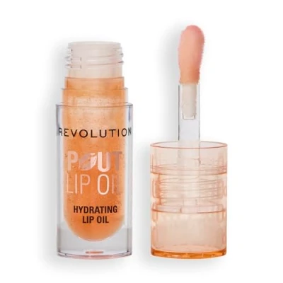 Image of Revolution Pout Lip Oil Honey Shimmer 4ml