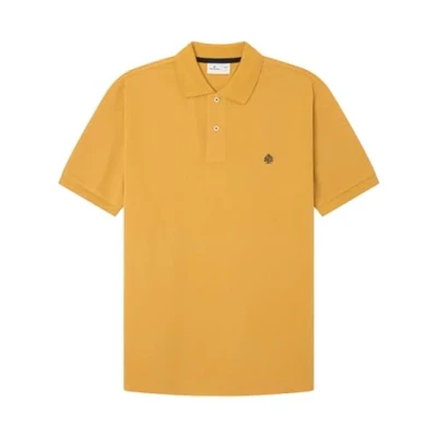 Image of SPRINGFIELD Men&#039;s Polo Shirt, Yellow/Gold, S