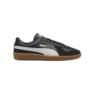Image of Puma ARMY Trainer Unisex Trainers, Size: 3.5, Black white gum Leather