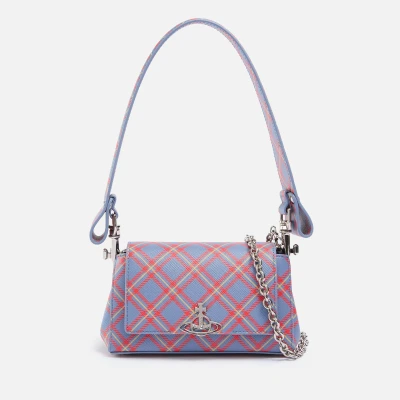 Image of Vivienne Westwood Hazel Small Handbag, Women&#039;s, Size: One Size, Blue/orange