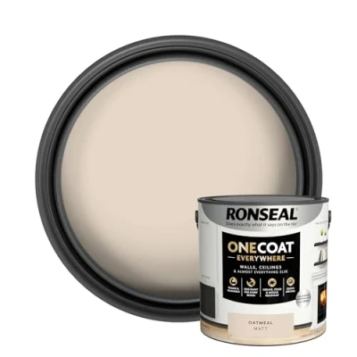 Image of Ronseal One Coat Everywhere Paint Oatmeal Matt 2.5L