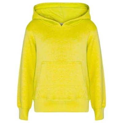 Image of A2Z 4 Kids Girls Boys Plain Sweatshirt Tie Dye Pullover Sweat Hoodie Yellow 13