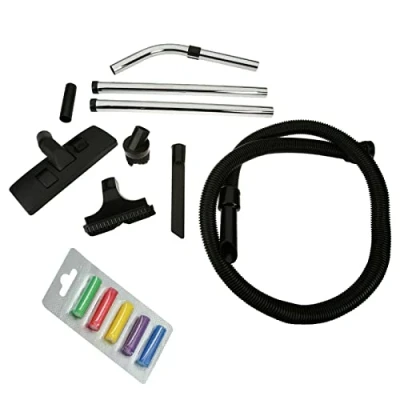 Image of Masterpart compatible with Henry Hetty Numatic Hoover Vacuum Cleaner 1.5 Metre Hose/Tool Kit &amp; 5 Fresheners