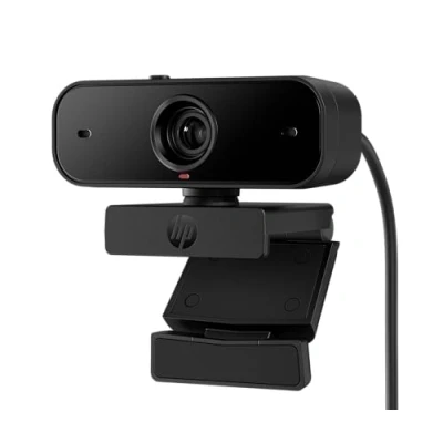 Image of HP 430 FHD Webcam Full HD 1080p Dual Mics Auto Focus Lighting and Colour Correction Privacy Shutter 360 Swivel 15 Tilt 85 Field of View Compatible with Chrome, PC or Mac Black