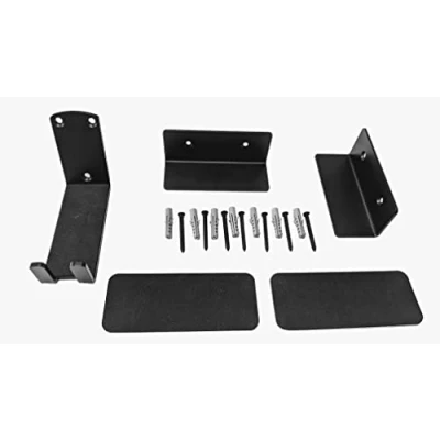 Image of Bike Wall Mounts Brackets, Indoor Bicycle Rack Storage Hanger Stand, Hooks for Garage, Shed or House, Pedal Holder, Black