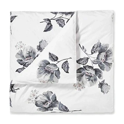 Image of CATH KIDSTON Mid Wild Poppies SINGLE Duvet Set, White