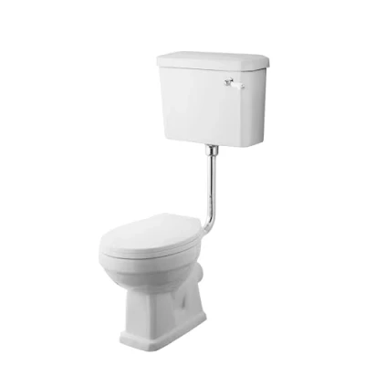 Image of Balterley Traditional Low Level Toilet Pan, Cistern, Flush Pipe Kit