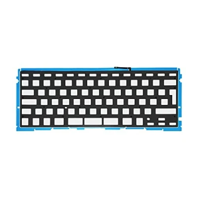 Image of ICTION New Keyboard Backlight UK EU Europe European Layout Replacement for MacBook Pro 15.4&quot; A1398 2012 2013 2014 2015 Year