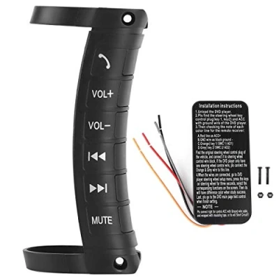 Image of Steering Wheel Switch, Easy To Install Beautiful Remote Control Button, Stable Performance for Your Car DVD Player Use All 2 Din Players