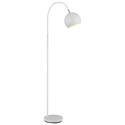 Image of Benno Task Floor Lamp White Matt 1x E27