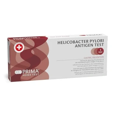 Image of Prima Home Test Helicobacter Pylori Antigen on Feces Testing for Estomac Infections
