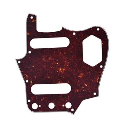 Image of KAISH American Vintage Style JAG Guitar Pickguard Scratch Plate for Jaguar Tortoise