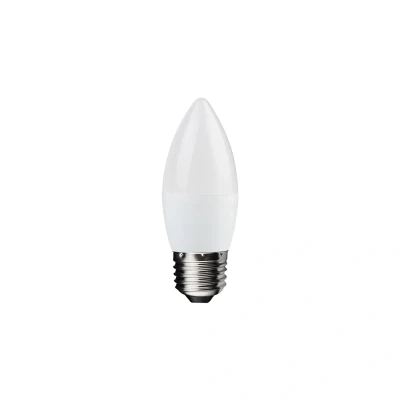 Image of LED Candle Lamp Non Dimmable 5W E27 4000K Kosnic