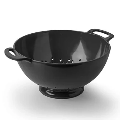 Image of Zeal G211T Melamine Colander/Strainer (24cm) Dark Grey