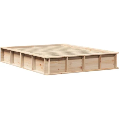Image of Vidaxl with Storage Brown 120 x 190 cm Wood