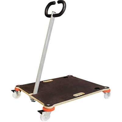 Image of WAGNER moving dolly/stacking trolley MM 1377 I 70 x 60 cm ideal for stacking chairs with drawbar non slip, wall saving &amp; lockable load capacity 200 kg 20137701