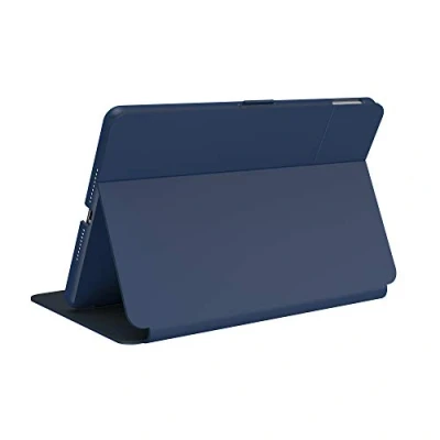 Image of Speck Products BalanceFolio iPad 10.2 Inch Case and Stand (2019/2020), Coastal Blue/Charcoal Grey