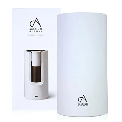 Image of Absolute Aromas White Spa Nebuliser Waterless Diffuser for Essential Oils USB Operated
