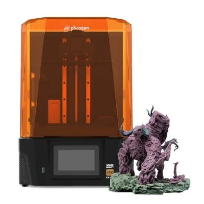 Image of Sonic Mighty Revo LCD Resin 3D Printer, 14K Mono 10.1&quot; Screen, Auto Leveling User Friendly Failure Detection, Built in Heater Exhaust Vent, L8.8 x W5 H9.3 inch Printing Volume