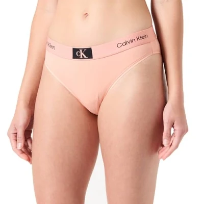 Image of Calvin Klein Women&#039;s Modern Bikini 000qf7249e Panties, Pink (Snapdragon), XS