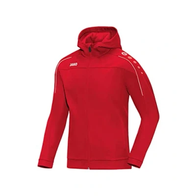 Image of JAKO Women&#039;s Classico Hooded Jacket, red, 48 (EU)