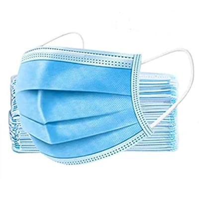 Image of 50 X DISPOSABLE 3 PLY FACE MASKS NON MEDICAL SURGICAL MASK
