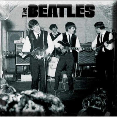 Image of WOODBRASS CLUB Magneto Beatles Motivo: Live in The Cavern 7,7 cm x Magnets