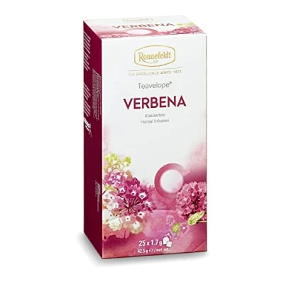 Image of Ronnefeldt Teavelope Verbena Herbal Tea 25 X 1.7g Bag [Mix]