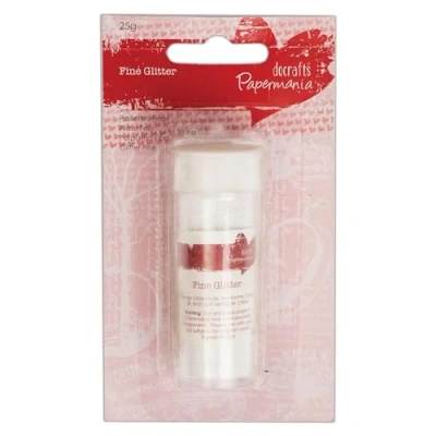 Image of Papermania Glitter, White, One Size