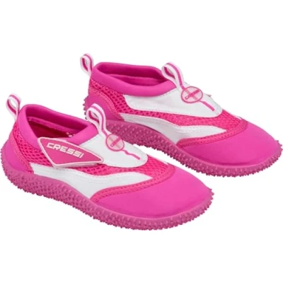 Image of CRESSI Coral Shoes Jr Childrens Premium suitable for Sea and Water Sports, Pink/White, 32 EU