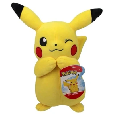 Image of Pokémon 674 95245 EA Pokemon 8&quot; Plush Pikachu #2, Multicolor