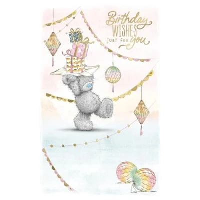 Image of Me To You Tatty Teddy Birthday Wishes Just For Card