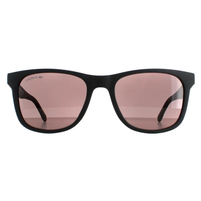 Image of Lacoste Rectangle Unisex Black Germany Grey L929SEOG One Size