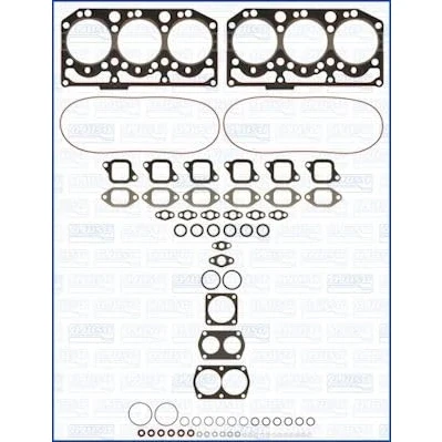Image of 167679, 681400, 682669 gasket Set, cylinder head AJUSA 52118400 with FIBERMAX