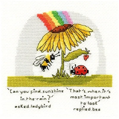 Image of Bothy Threads Cross Stitch Kit Finding Sunshine