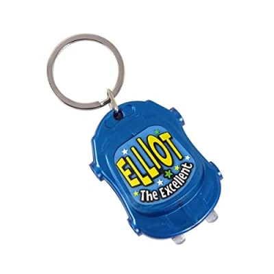 Image of History &amp; Heraldry Personalised Keyring Twin Turbo Torch (Elliot)